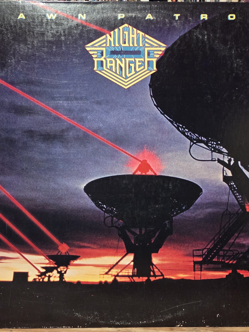 Night Ranger Dawn Patrol Vinyl Album - vintage 82